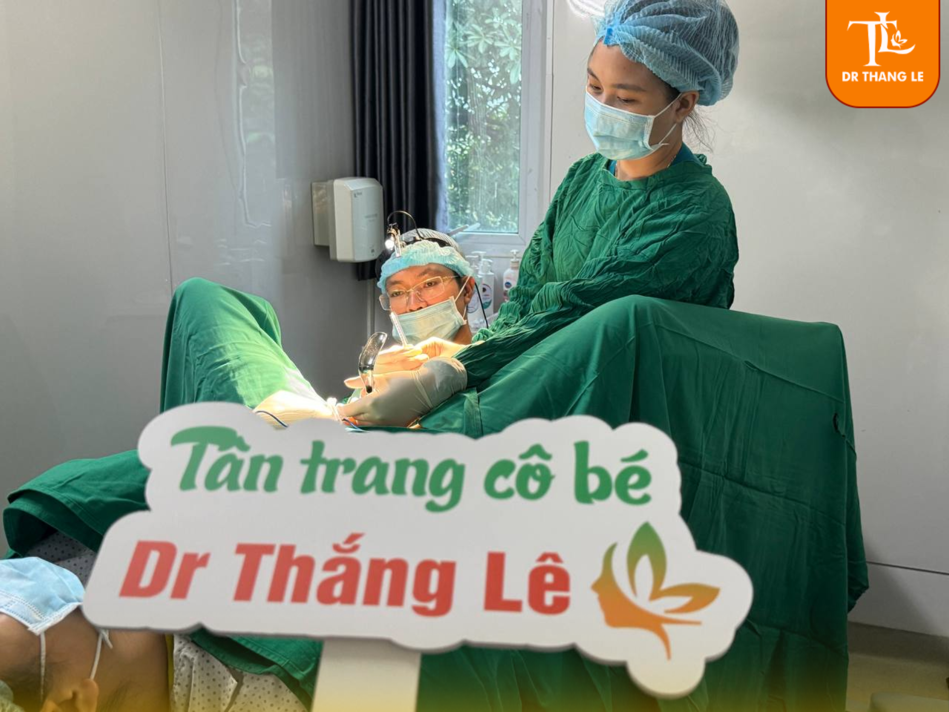 Toàn bộ quy trình được thực hiện trong phòng phẫu hiện đại đạt chuẩn chất lượng Bộ y tế do Ths.Bs Thắng Lê trực tiếp thực hiện.