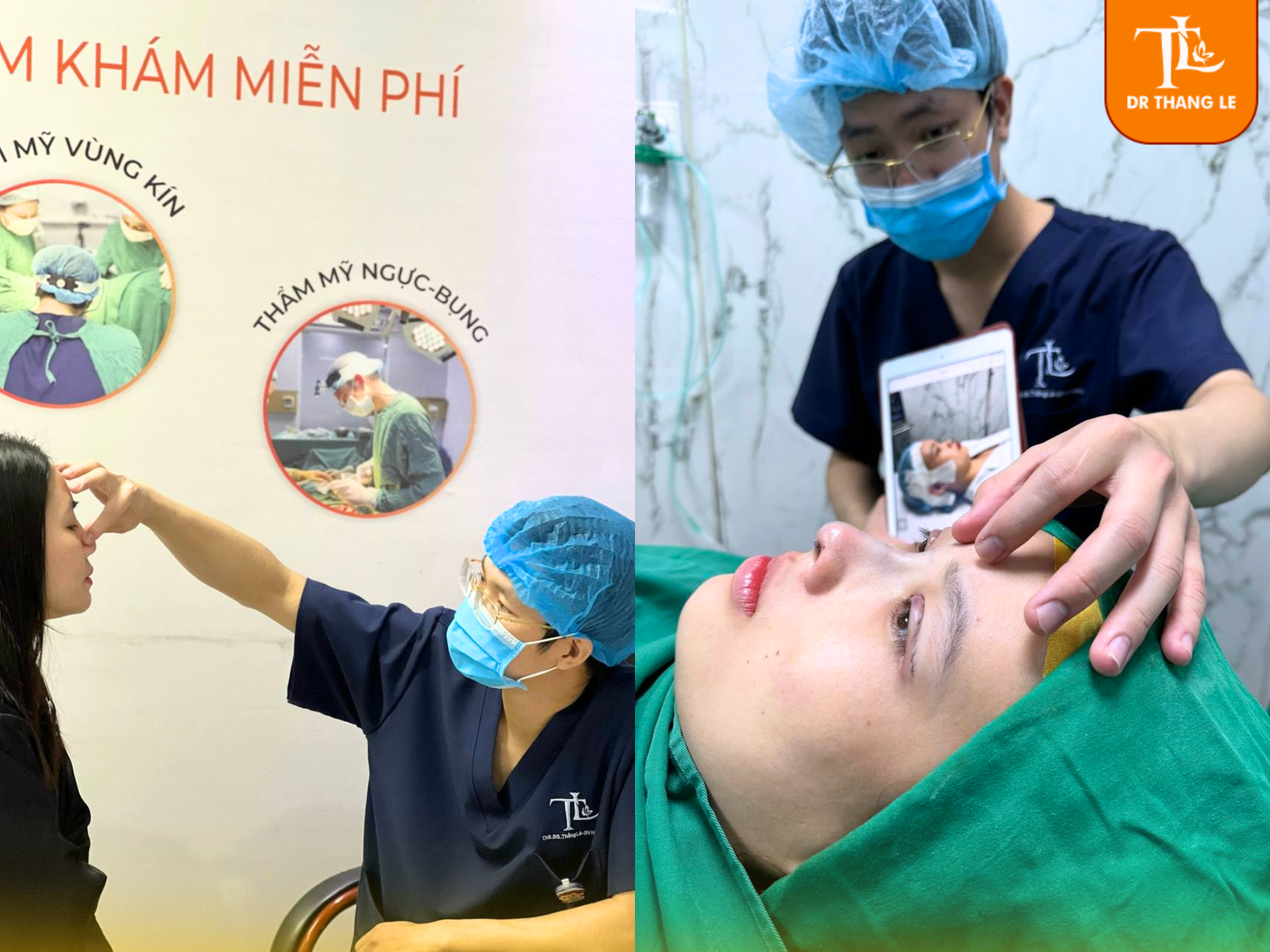 Tại Thảm mỹ Dr Thắng Lê, toàn bộ quy trình từ thăm khám tới phẫu thuật đều được thực hiện bởi Dr Thắng Lê