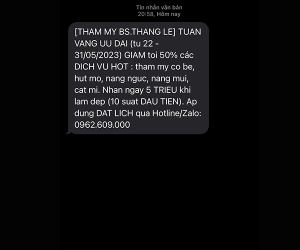 Tuần lễ vàng ưu đãi phẩm mỹ tại Bác sĩ Thắng Lê