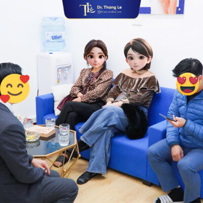 Khách hàng tái khám tại Dr Thắng Lê 